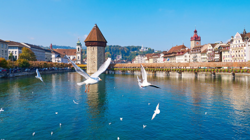Kapellbrücke in Luzern