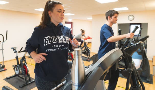 Im Hochschulsportzentrum könnt ihr euch nach dem Studium auspowern