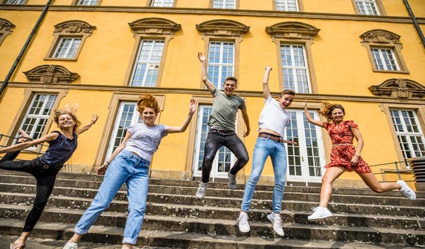 Auf unserem Campus gibt es zahlreiche Möglichkeiten, neue Leute kennenzulernen | Foto: Simone Reukauf