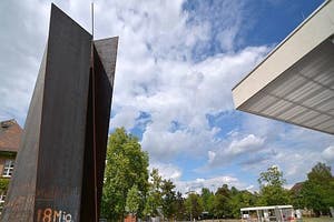 Das Torque ist einer der markanten Punkte auf dem Campus.