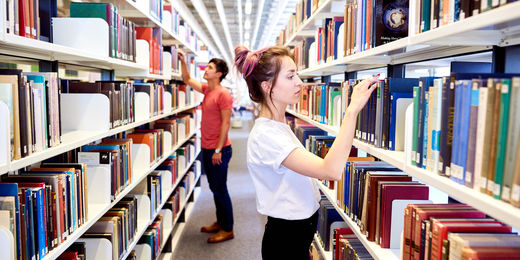Die Bielefelder Uni-Bibliothek ist eine der besten Deutschlands und wurde bereits vielfach ausgezeichnet.