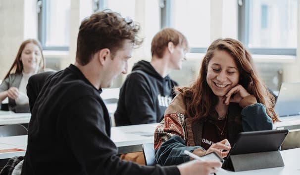 Freude am Lernen. Foto: Matthias Leo