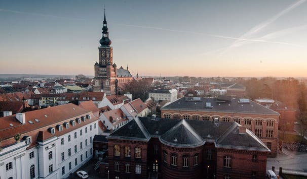 Greifswald von oben