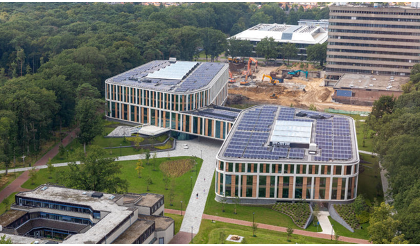 Newly built Maria Montessori building featuring a modern and sustainable design