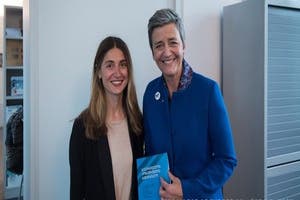 Das College of Europe verfügt über beste Kontakte zu europäischen Verantwortungsträgern. Zu Gast war z. B. Margrethe Vestager, damalige EU-Kommissarin für Handel