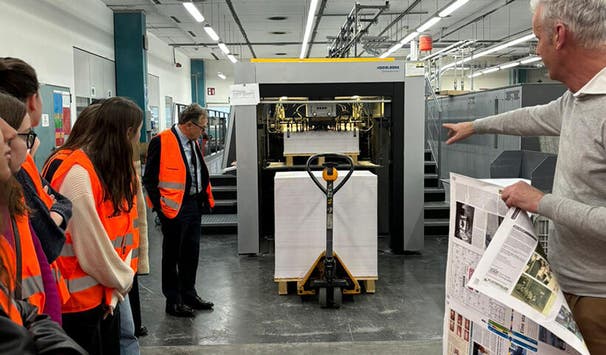 Verschiedene Exkursionen bieten Einblick in die vielfältigen Berufsmöglichkeiten der Absolvent:innen.