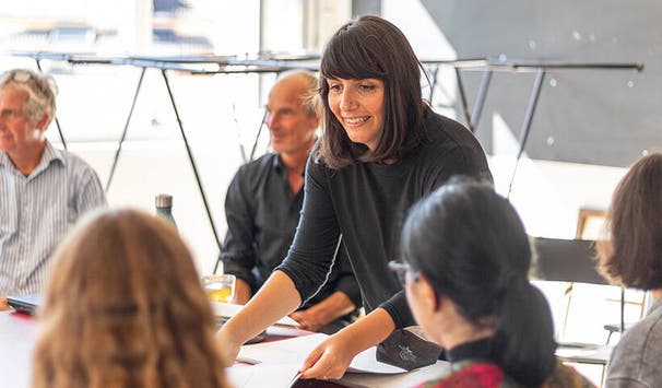 The spacious and sunny ateliers are open spaces for creative development and collaboration.