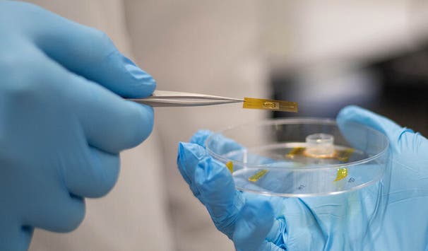 Charakterisierung von flexiblen Sensoren