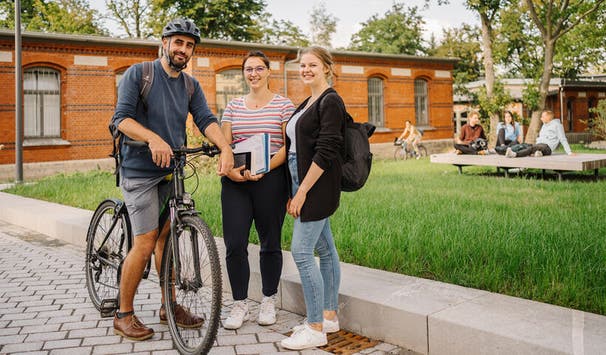 Kurze Wege auf dem Campus