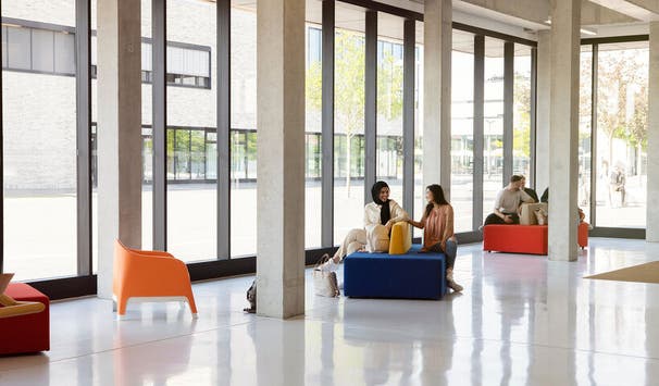 Aufenthaltsmöglichkeiten am Campus Lippstadt