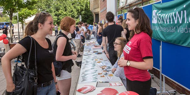 Top Rankings bei CHE, HIS und Universum.
