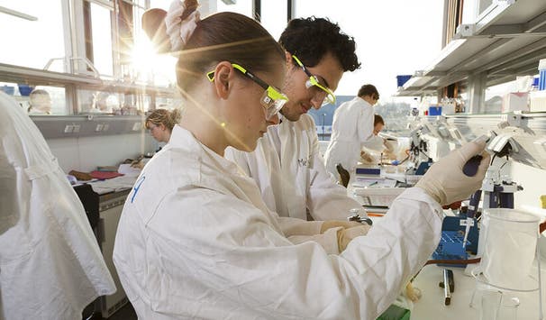 Molekularbiologie-Labor der HBC