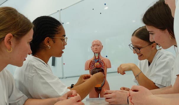 Gemeinsam lernen im Pflegestudium