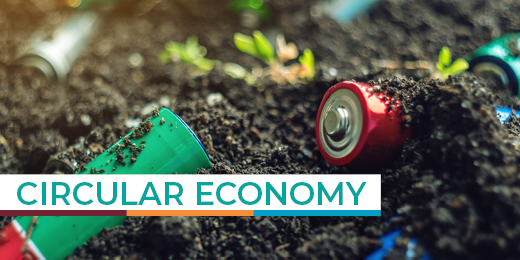 Anwendungsgebiet Circular Economy: Hier geht es um die Gewinnung und Aufbereitung von Rohstoffen, technischen Umweltschutz und Nachhaltigkeit sowie um Umweltsysteme und deren Simulation
