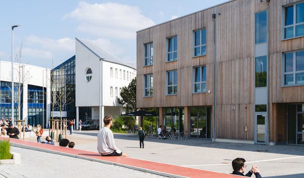 Der Uni-Campus mitten in der Metropolregion Rhein-Ruhr gelegen