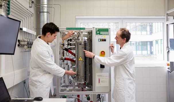 Sektorkopplungs-Labor zur Wasserstoff-Erzeugung