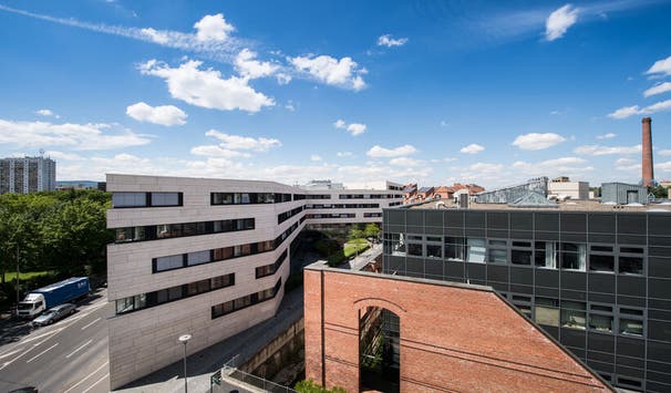 Campusblick auf den Fachbereich Geistes- und Kulturwissenschaften (Foto: Fabian Rüffert)