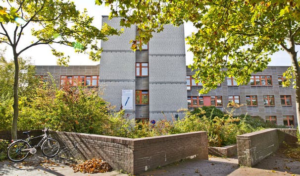 Der Fachbereich Maschinenbau am Zentralcampus Holländischer Platz. (Foto: Sonja Rode)