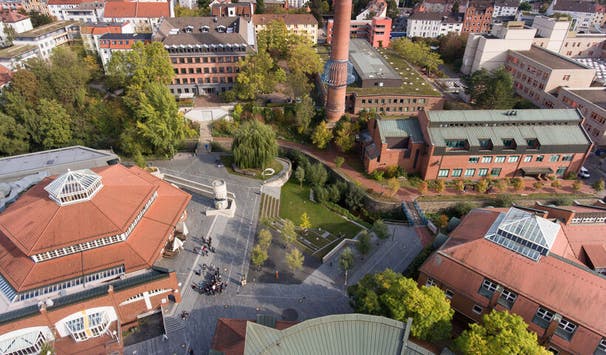 Blick auf den Nordcampus Holländischer Platz (c Paavo Blafield)