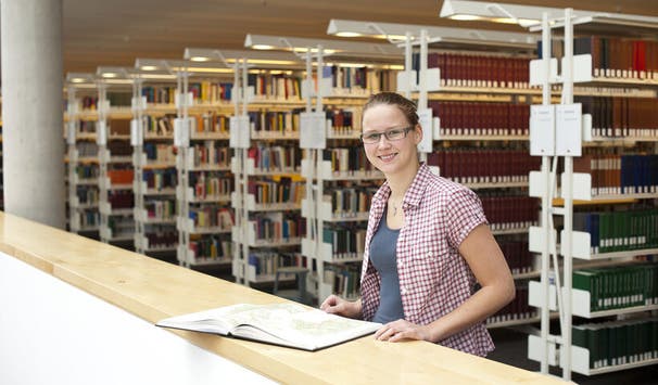 Gut ausgestattet: Universitätsbibliothek