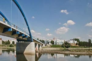 Attraktiver Unicampus: grenzüberschreitend in zwei Ländern und vor den Toren Berlins.