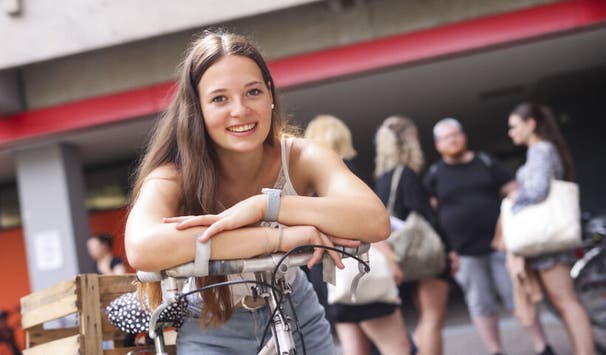 Studieren und leben im grünen Herzen von Karlsruhe