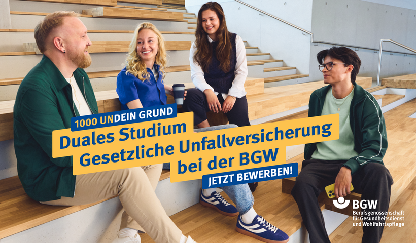 Dualer Bachelor-Studiengang (B.A.) Gesetzliche Unfallversicherung – Recht, Rehabilitation und Verwaltung